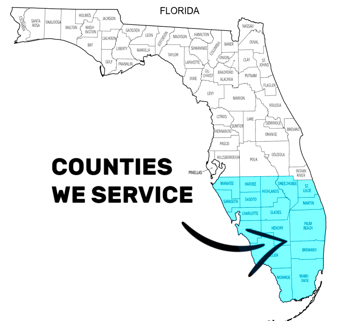 a map of florida